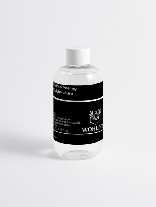 Flüssiges Peeling mit Glykolsäure